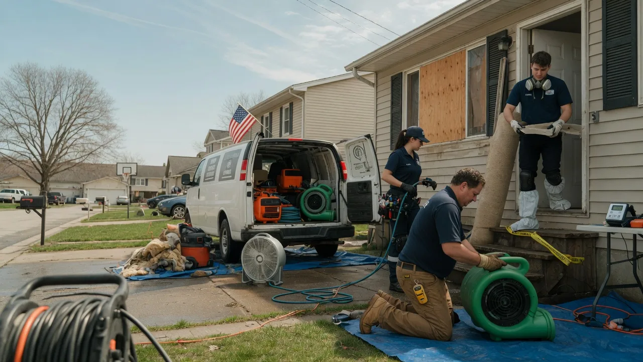 Water Damage Restoration in Walker, LA near me